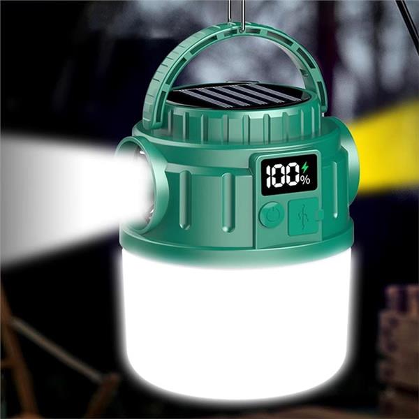 V65-3 24 Led 1200 Mah Solar Kamp Lambası