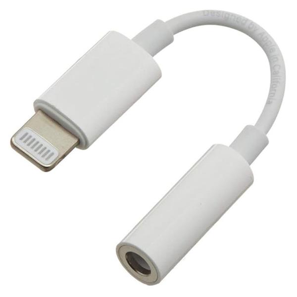 Ac03 Lightning To 3.5Mm Stereo Aux Kulaklık Jack Çevirici Kablo (90Mm)