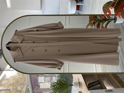 0301 Gömlek Yaka Kuşaklı Trenckot