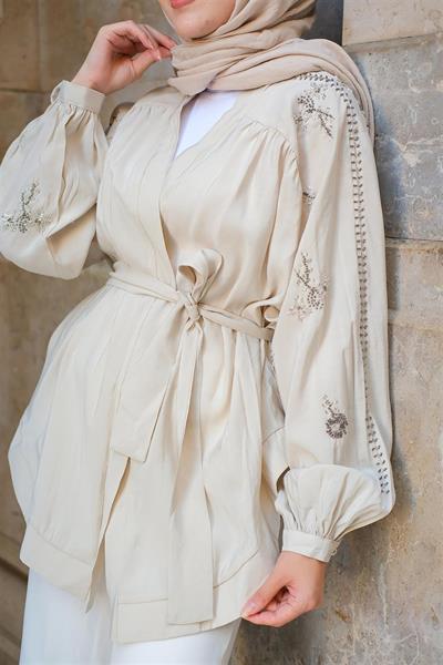 1963 Taş İşlemeli Kuşaklı Aerobin Kimono