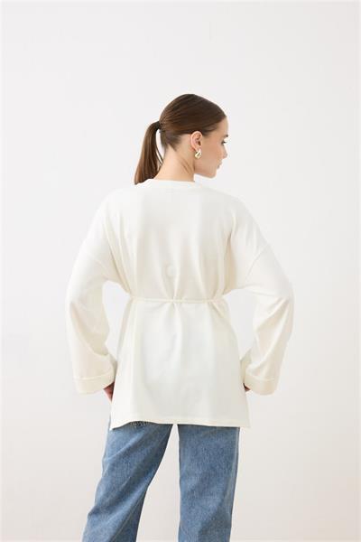 2755 Dikiş Detaylı Duble Kol Sweat