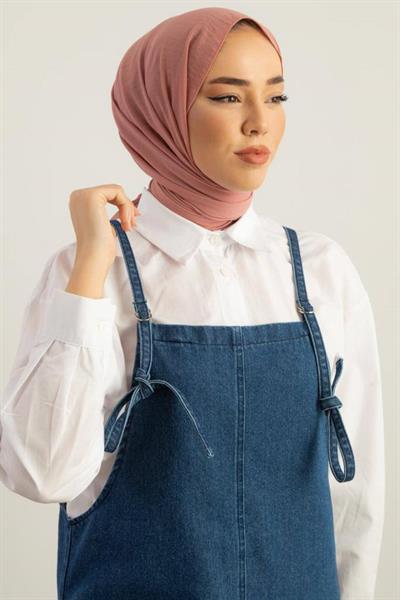2765 İnce Bağıcıklı Gizli Cepli Kot Jile