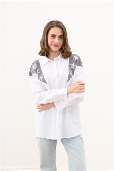 2859 Garnisi Yıldız Taşlı Gömlek