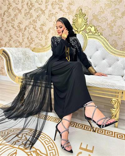 3527 Tül Feraceli Taş İşlemeli Kuşaklı Takım