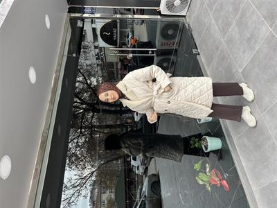 5534 Kuşaklı Yakası Welsoft Detaylı Mont