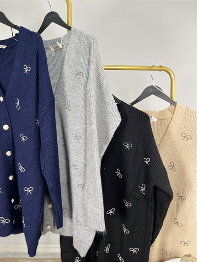 7447 Şardonlu Fiyonk İncili Ceket