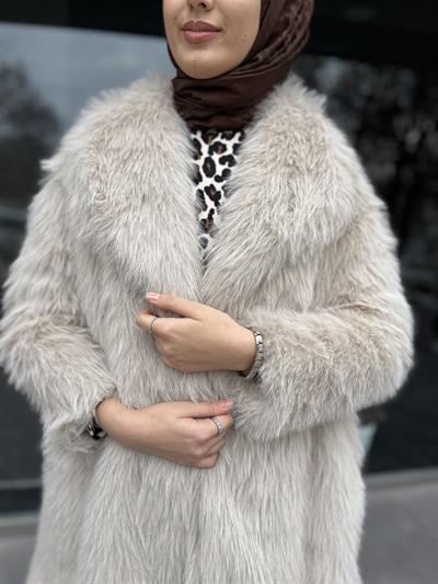 7925 Kürk Detaylı Kaban