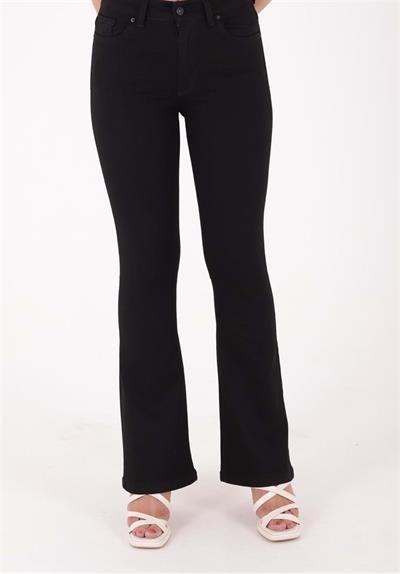 867 Yüksek Bel İspanyol Paça Skinny Kot Pantolon