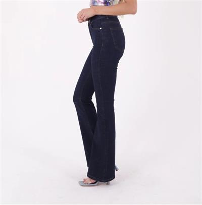 867 Yüksek Bel İspanyol Paça Skinny Kot Pantolon