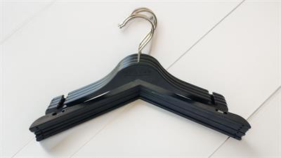 KULVAR TREND Yazılı Ahşap Görünümlü Elbise Gömlek Kaban Mont Askısı