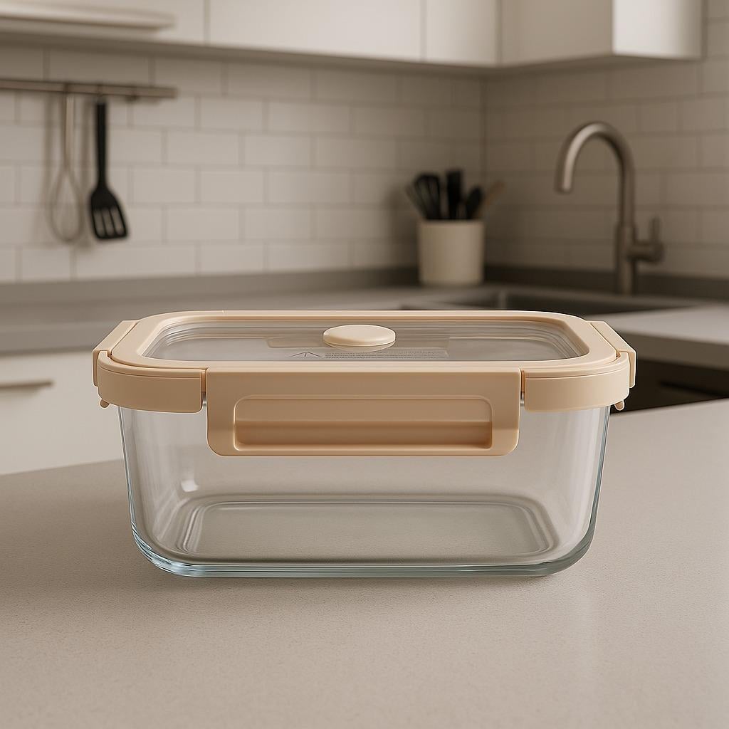 Arow 1040 ML Kilitli Cam Saklama Kabı 