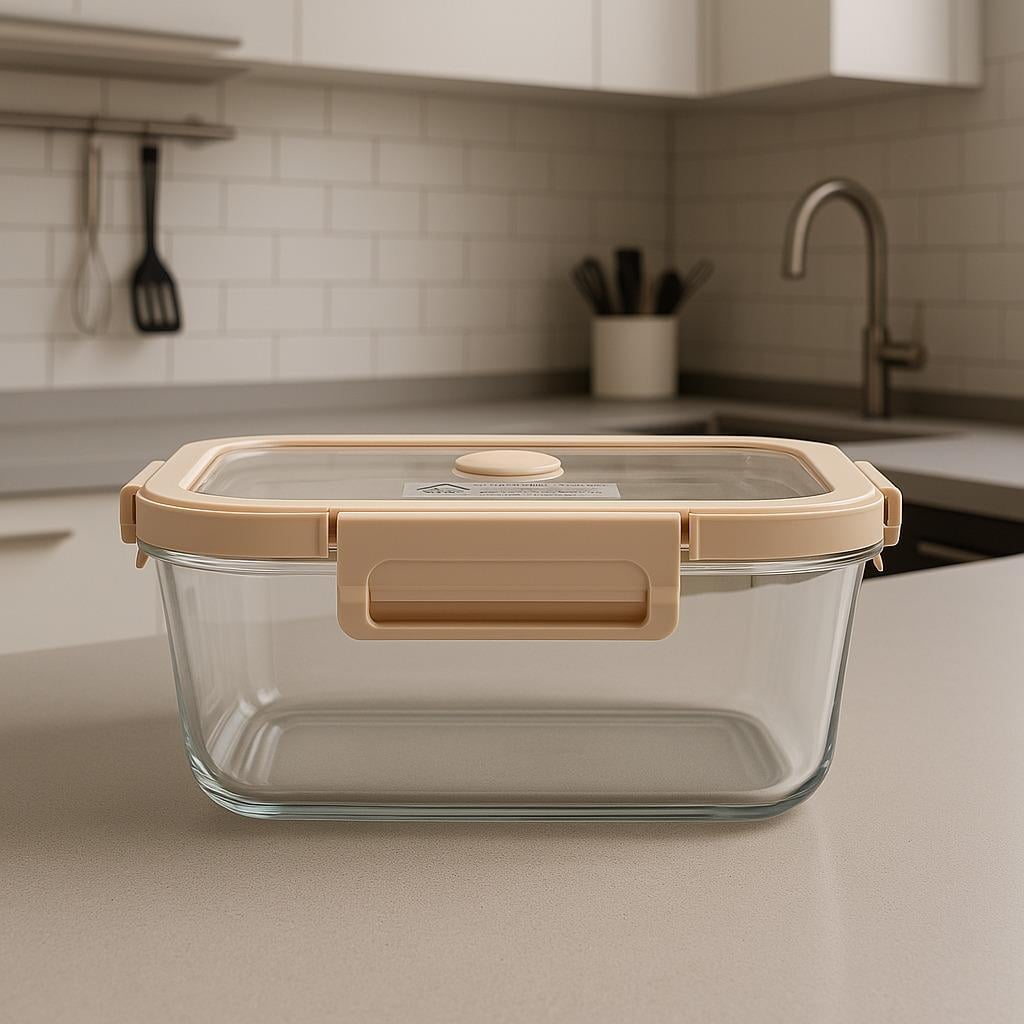 Arow 2800 Ml Kilitli Cam Saklama Kabı