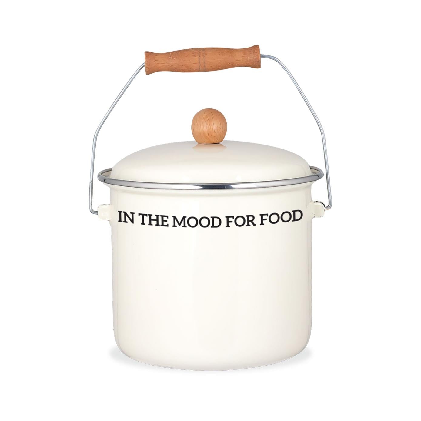 Mien 16 Cm Emaye Küçük Düz Form Bakraç Fil Dişi