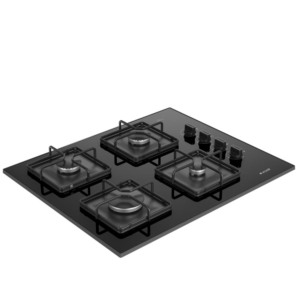 OCD K 651 ES Gazlı Cam Tablalı Ocak