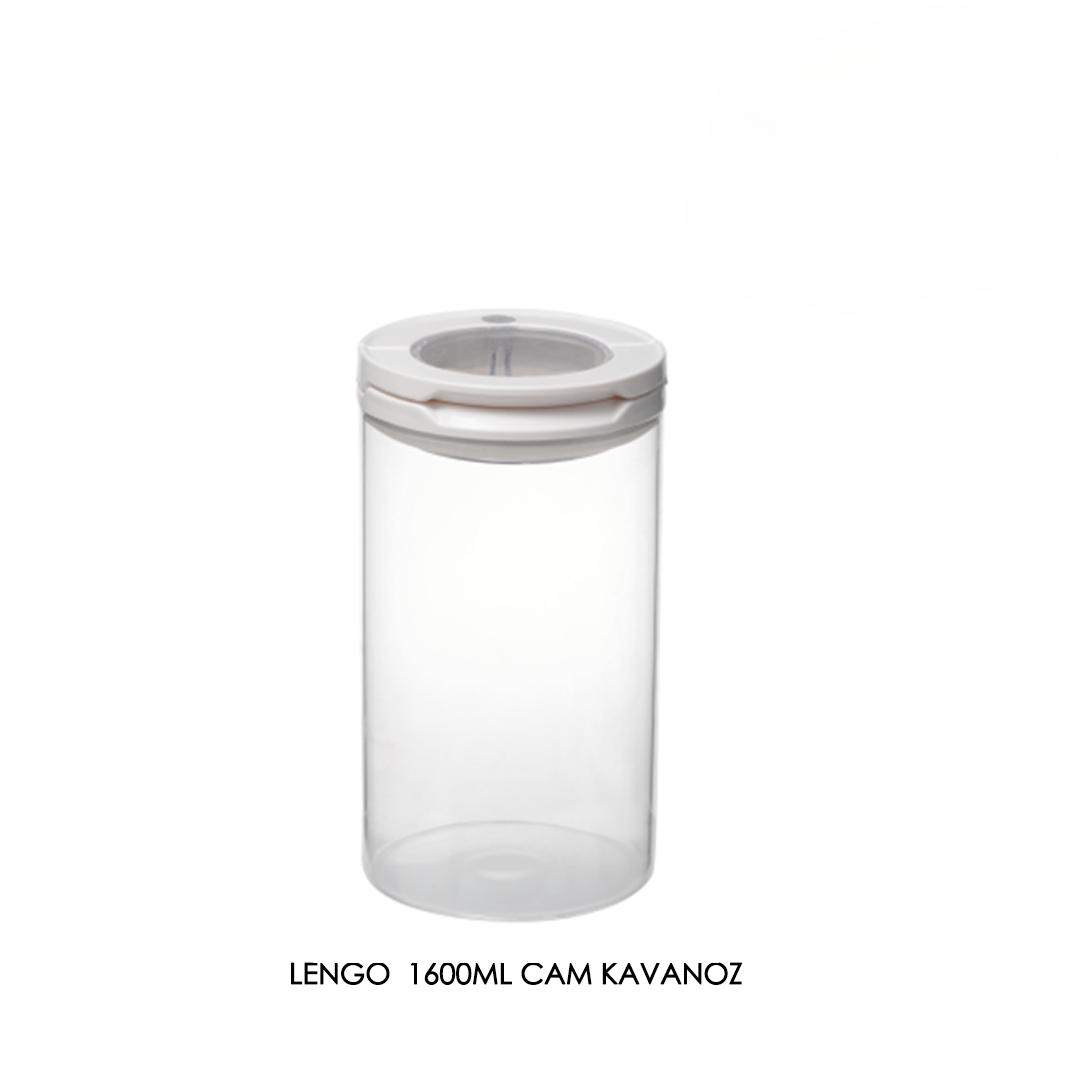 C/9 LENGO  1600ML CAM KAVANOZ