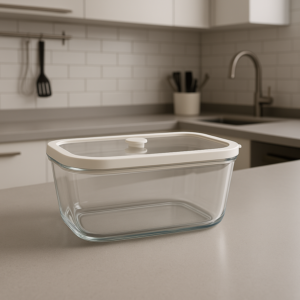 Arow 2700 ML Cam Saklama Kabı Beyaz