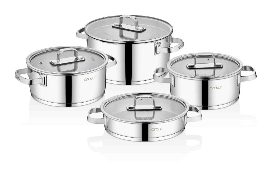 Arow Venita 8 Parça Tencere Seti 