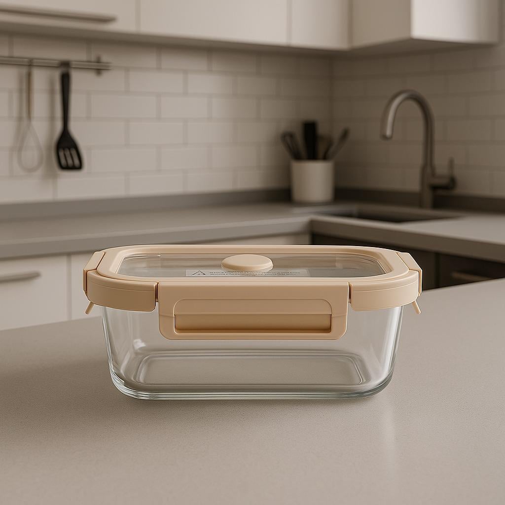 Arow 370 ML Kilitli Cam Saklama Kabı 