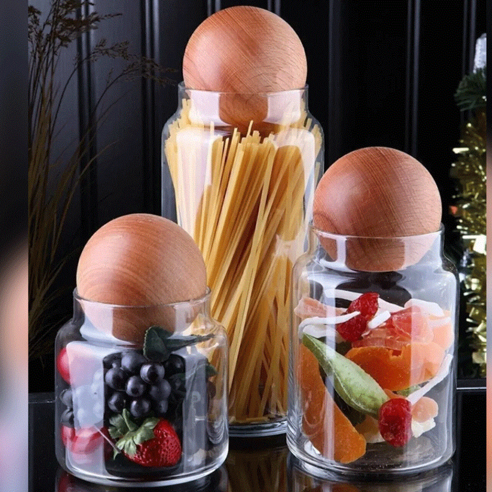 Mien Top Kapakli Kavanoz Seti̇