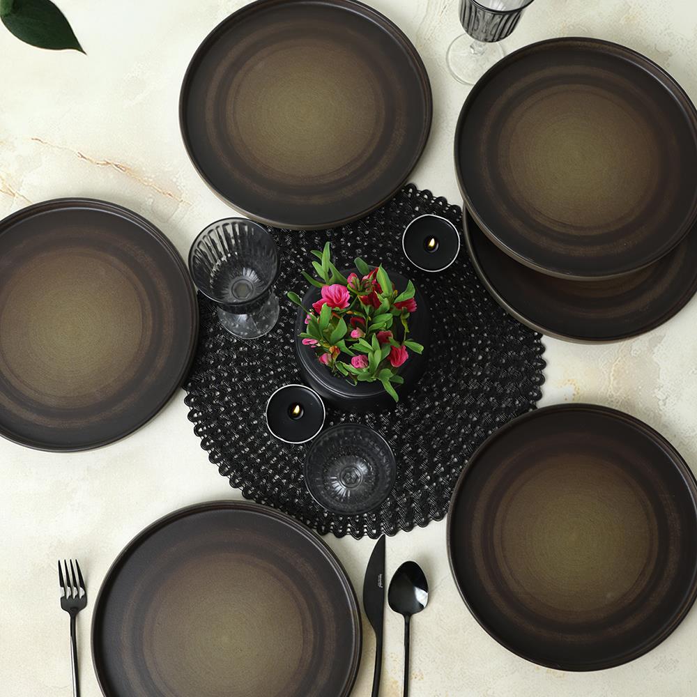 Keraart Vintage Stackable Servis Tabağı 27 Cm 6 Adet 21781