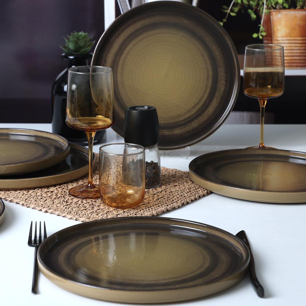Keraart Vintage Vibe Stackable Servis Tabağı 27 Cm 6 Adet 21781