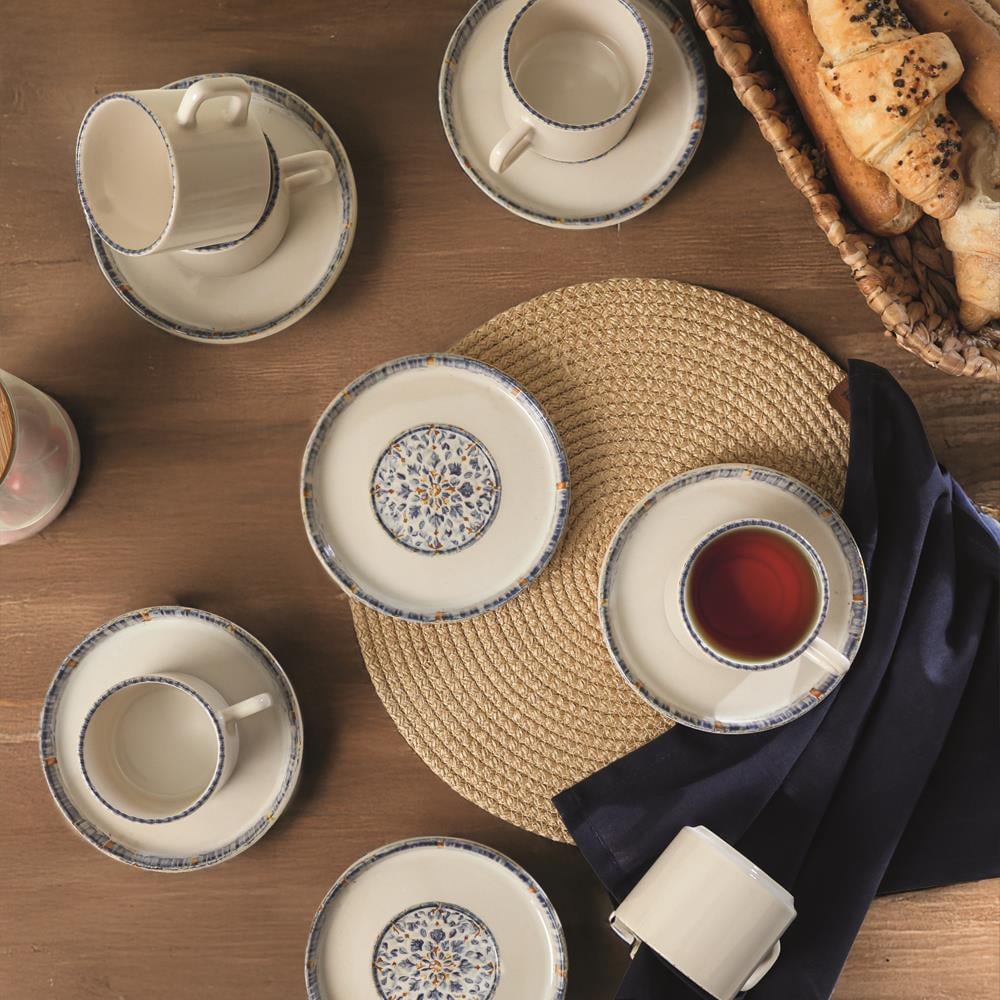 Sapphire Stackable Çay Takımı 12 Parça 6 Kişilik 22743-44