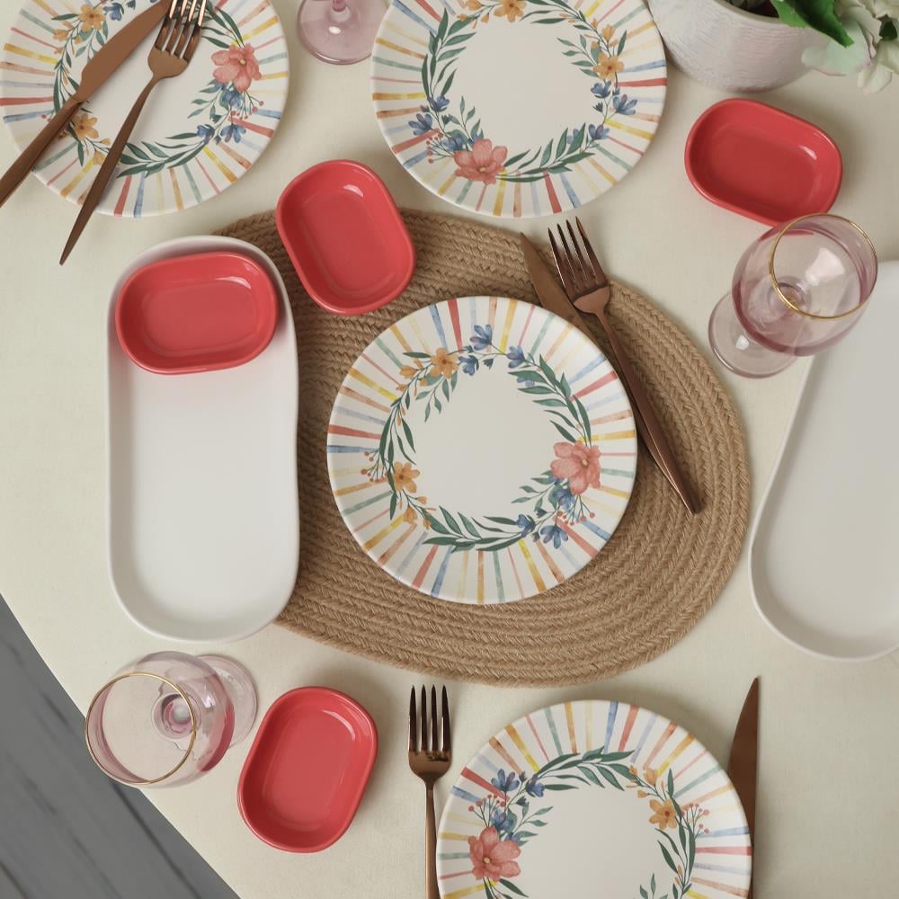 Soft Flowers Kahvaltı Takımı 10 Parça 4 kişilik 22322