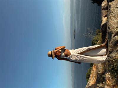 Elia Beyaz Büzgülü Pareo Etek & Crop Üstü Takım