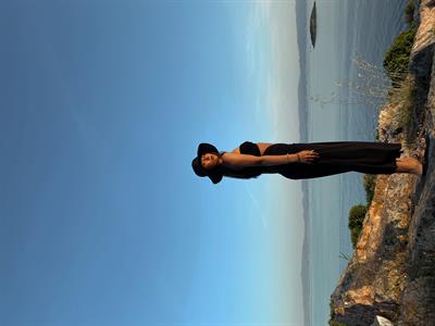 Elia Siyah Büzgülü Pareo Etek & Crop Üstü Takım