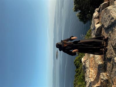 LİYA - Siyah Şifon Plaj Kimono & Pareo