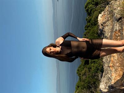 LUNYA Kadın Siyah Tek Kollu Transparan Pareo