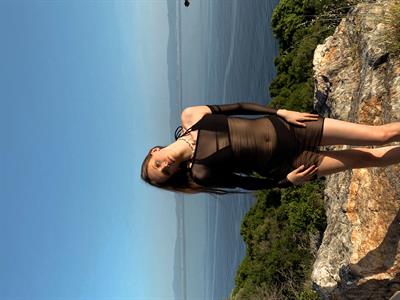 LUNYA Kadın Siyah Tek Kollu Transparan Pareo