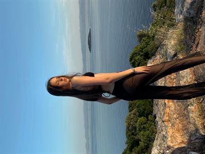 SOREA Siyah Transparan Pantolon Pareo