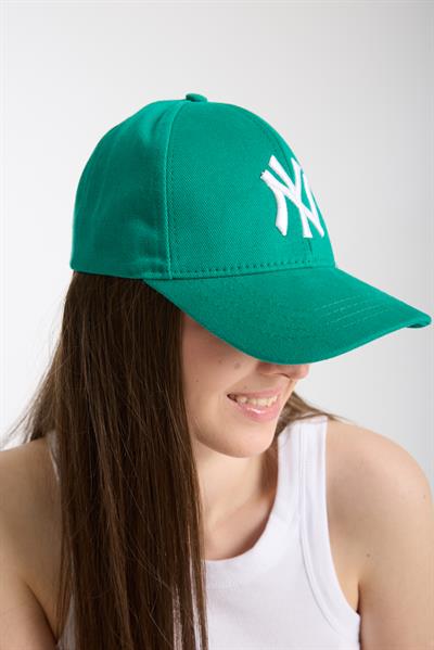 Kadın Yeşil NY Logolu Spor Şapka – New York Tarzı