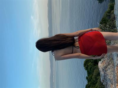 VELA Kırmızı Bağlamalı Plaj Pareosu