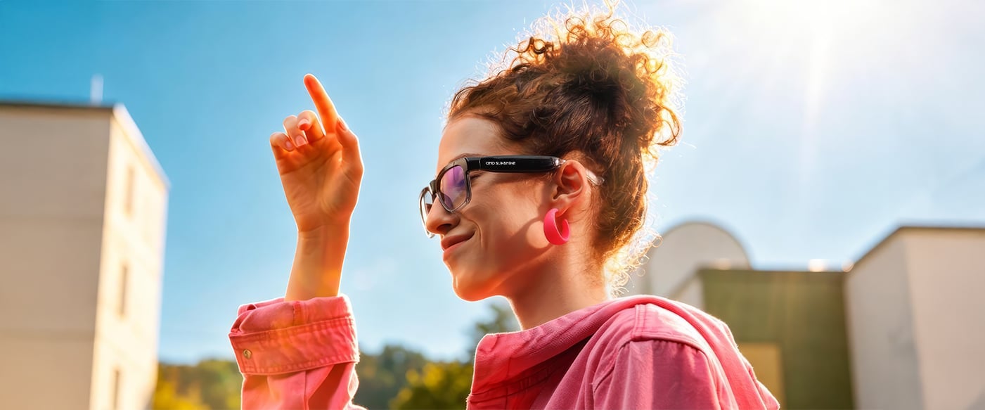 OHO Sunshine akıllı Bluetooth gözlük