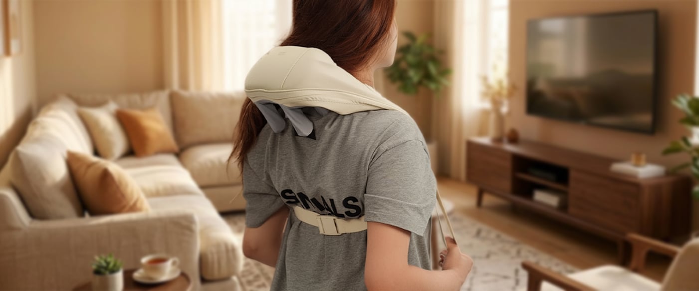 Portatif masaj aleti kullanımı ve konfor