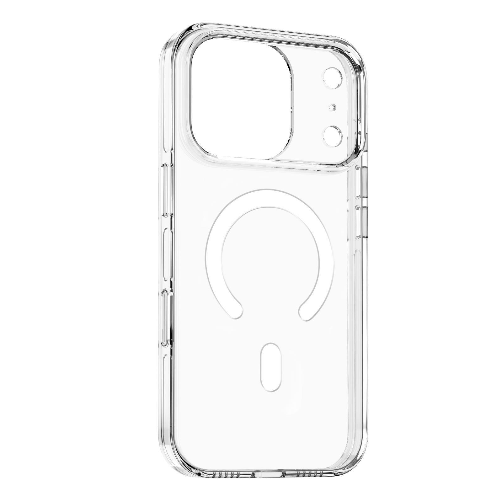 iPhone 16 Pro Max Uyumlu MagSafe Özellikli Sert Şeffaf Zero Telefon Kılıfı