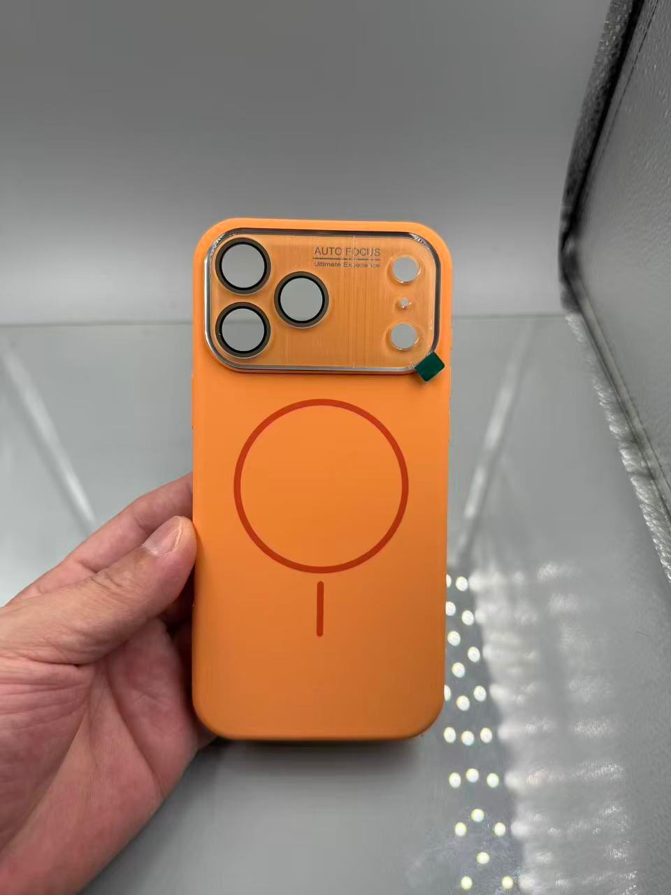 iPhone 14 Pro Max Uyumlu MagSafe Özellikli Kamera Lens Koruyuculu Behind Telefon Kılıfı