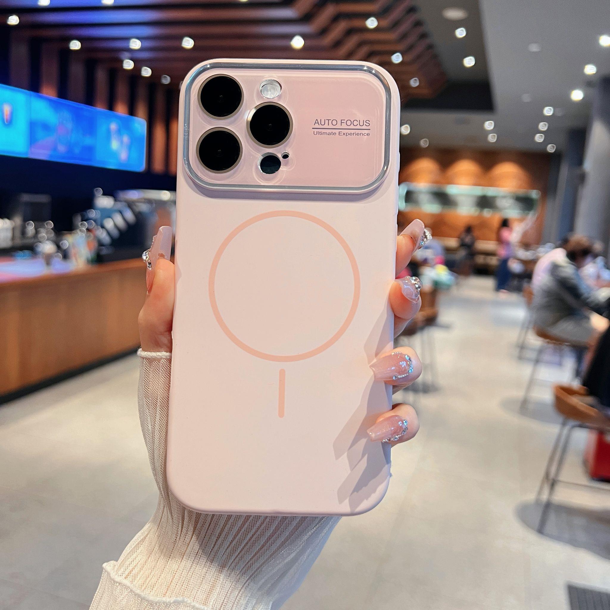 iPhone 16 Pro Uyumlu MagSafe Özellikli Kamera Lens Koruyuculu Behind Telefon Kılıfı