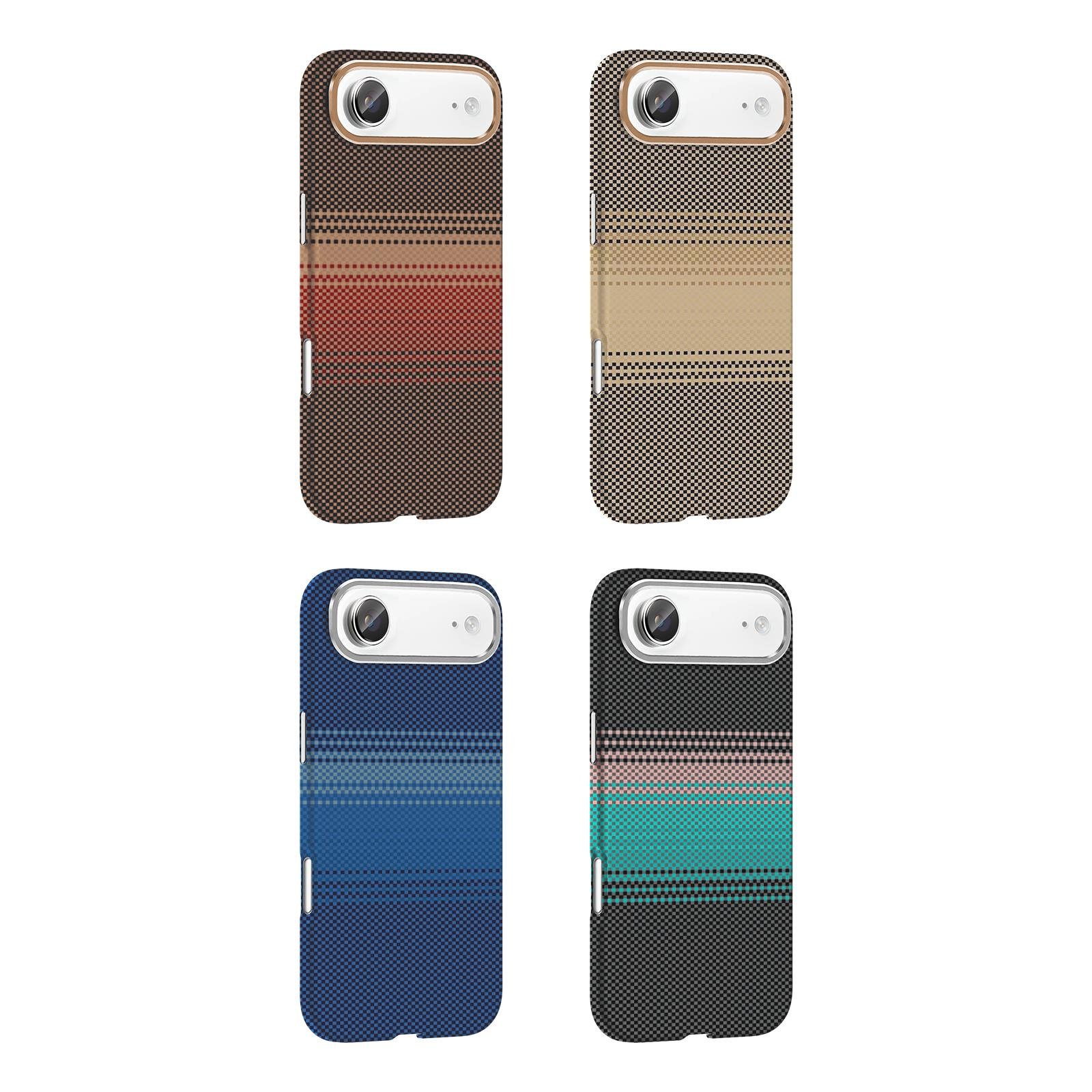 iPhone 17 Air Uyumlu MagSafe Özellikli Desenli Sert Power Kılıf