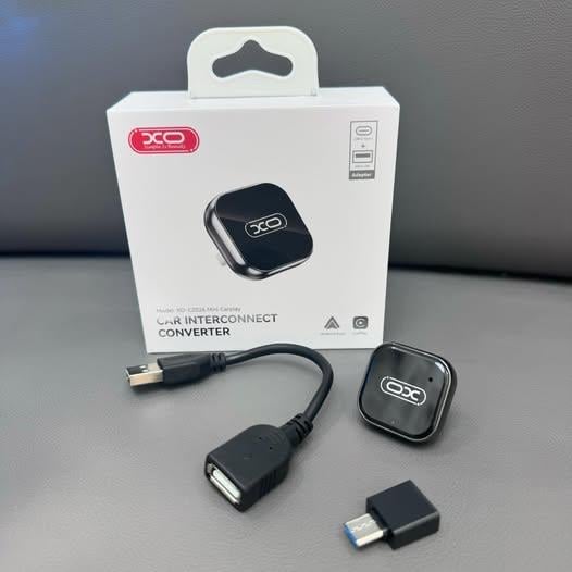 CZ026 Araba Ara Bağlantı Dönüştürücü Usb-A To Type-C Mini Carplay