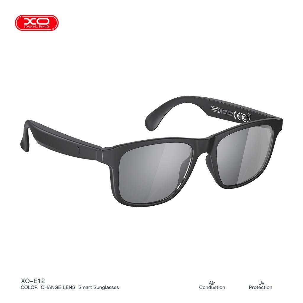 E12 Akıllı Ses Gözlüğü Renk Değiştiren Blu-ray Önleyici Gözlük