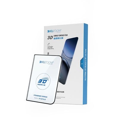 KUZOOM 3 D Curved iPhone Duo Uyumlu Temperli Kavisli Cam Ekran Koruyucu