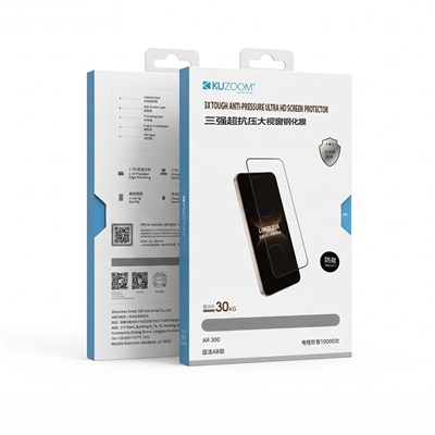 KUZOOM iPhone 17 / 16 Pro Uyumlu 3x Ultra İnce Çerçeveli Gizlilik Sağlayan Hayalet Temperli Cam Ekran Koruyucu