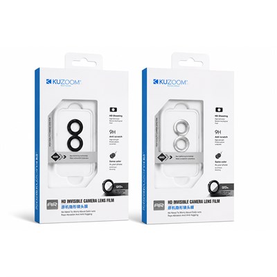 KUZOOM Samsung Flip8 Uyumlu AR HD İnvisible Kamera Lens Koruyucu