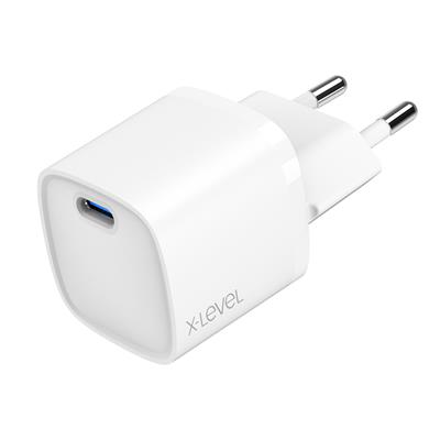 X-LEVELXC4039 30W 3A QC 3.0 PD Fast Hızlı USB-C / TYPE-C Tek Çıkışlı Şarj Aleti Adaptörü