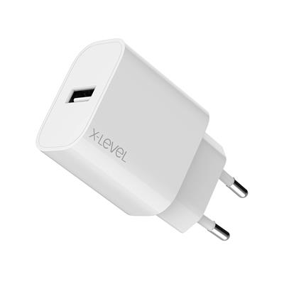 X-LEVELXC4040 12W 2.4A Hızlı USB-A to USB-C / TYPE-C Kablolu Şarj Aleti Adaptörü