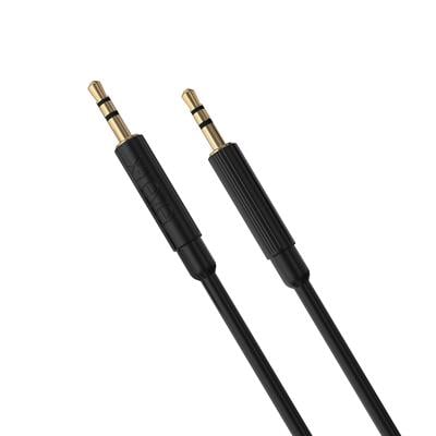 X-LEVELXCC8861 1 Metre Altın Uç 3.5 mm Jack Aux Silikon Ses Aktarım Kablosu