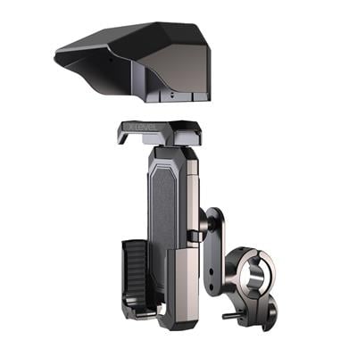 X-LEVELXCH2010 Su Yağmur Güneş Işığı Korumalı Gidon Sabitlemeli Motosiklet Bisiklet ATV Telefon Tutucu